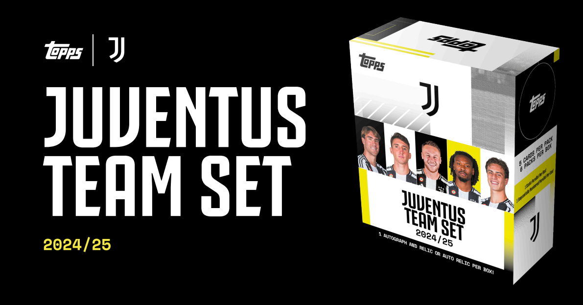 Topps Juventus Official Team Set 2024/25 in arrivo a Maggio! Topps Juventus Official Team Set 2024/25 in arrivo a Maggio!