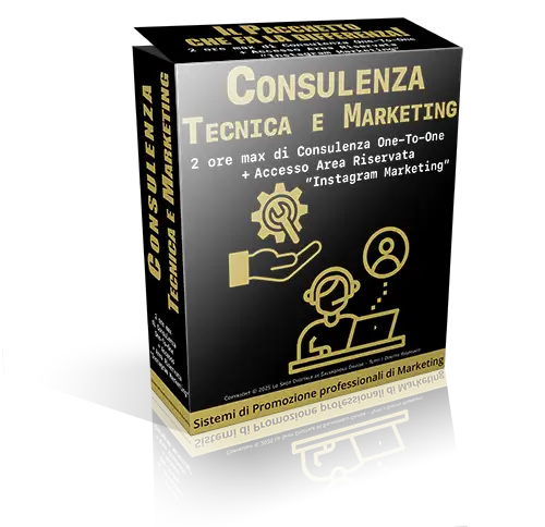 Consulenza Tecnica e Marketing Consulenza Tecnica e Marketing