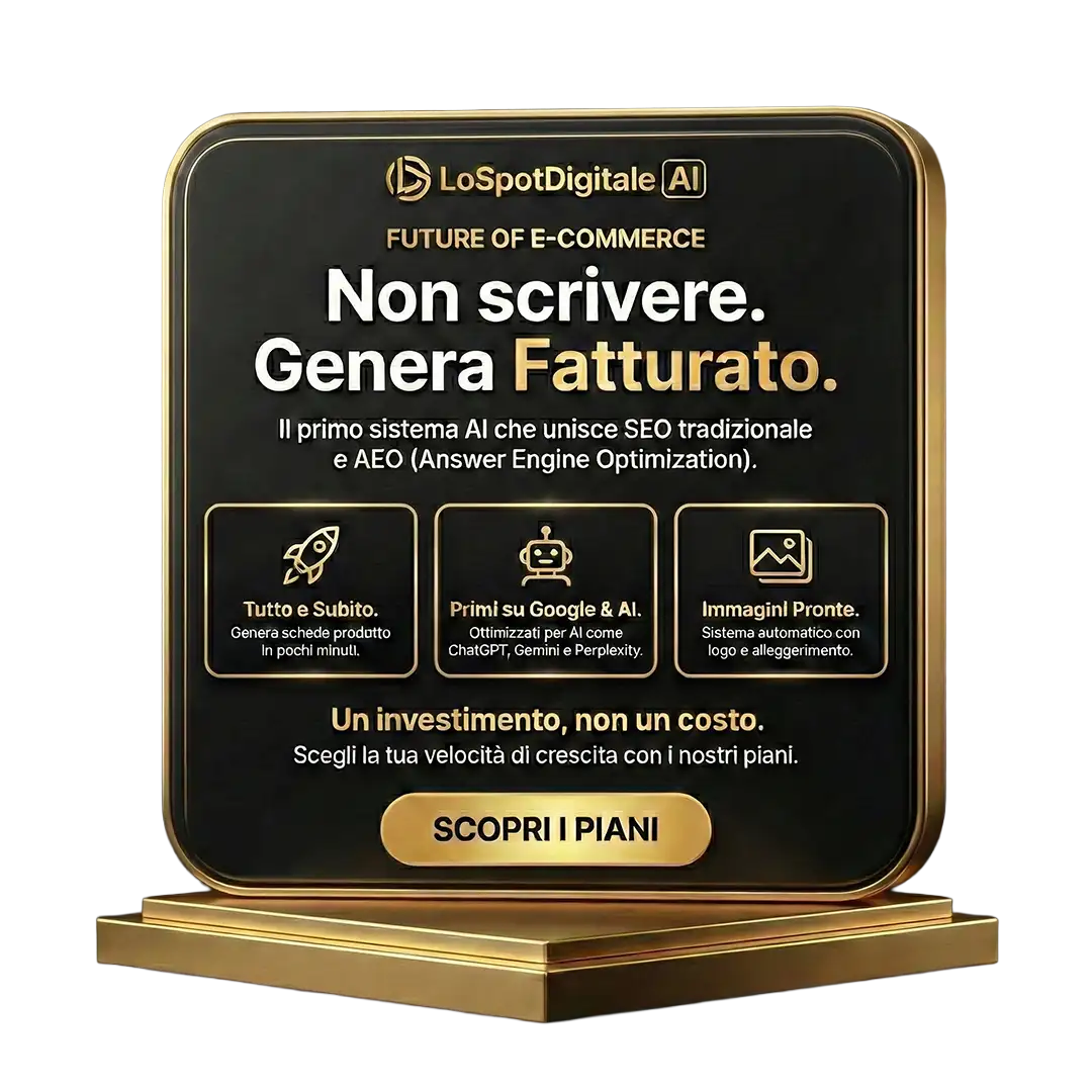 Non scrivere. Genera Fatturato. Non scrivere. Genera Fatturato.