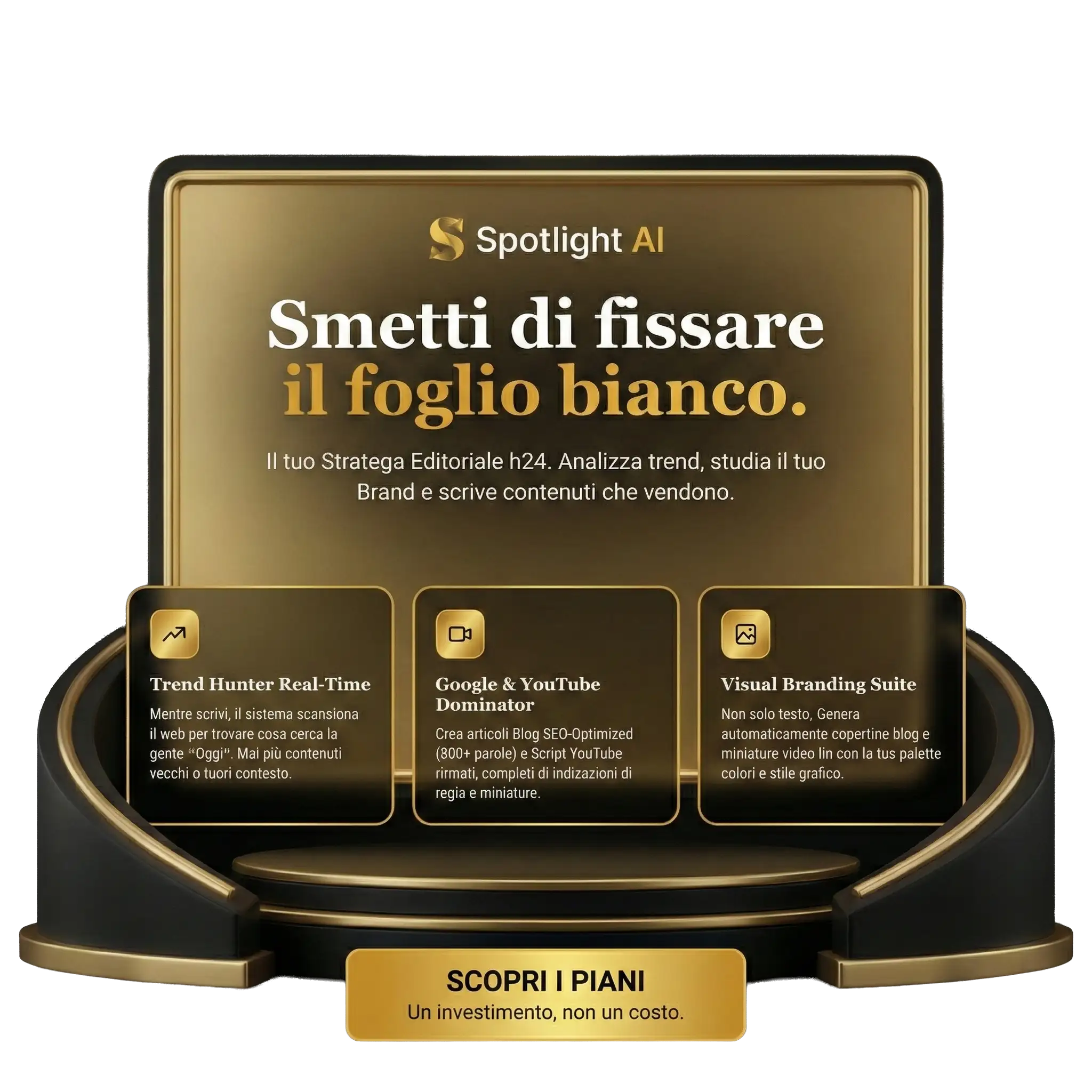 Non scrivere. Genera Fatturato. Non scrivere. Genera Fatturato.