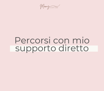 percorso sonno infantile supporto diretto percorso sonno infantile supporto diretto
