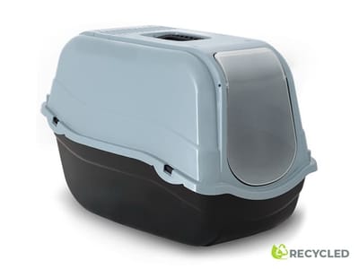 Toilette Per Gatti Romeo Con Filtro Eco Honey - Plastica Riciclata, Antiodore, Facile Da Pulire