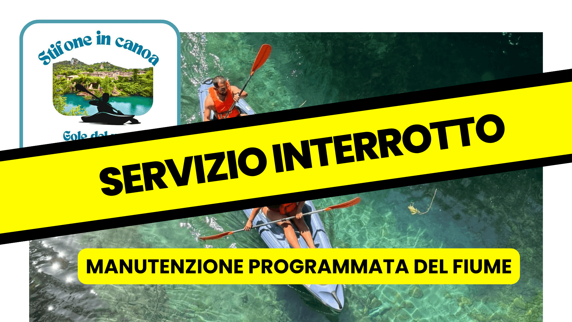 Stifone in Canoa — servizio temporaneamente interrotto