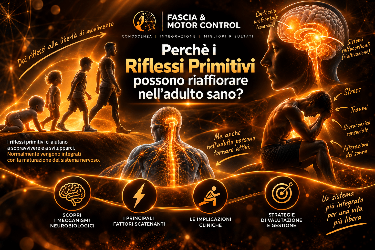 Perchè i Riflessi Primitivi possono riaffiorare nell'adulto sano? Perchè i Riflessi Primitivi possono riaffiorare nell'adulto sano?