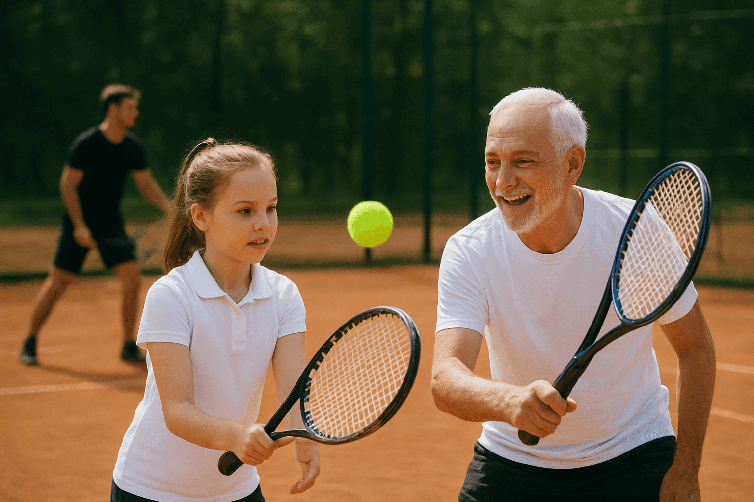 Il tennis: uno sport completo per bambini, giovani, adulti e anziani Il tennis: uno sport completo per bambini, giovani, adulti e anziani