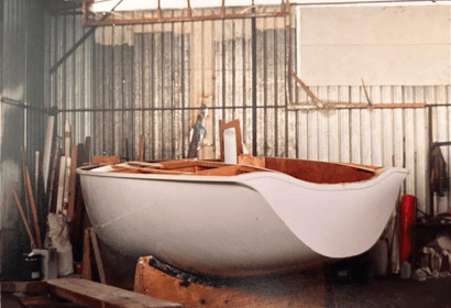 Dettaglio prua Innova 33 WA