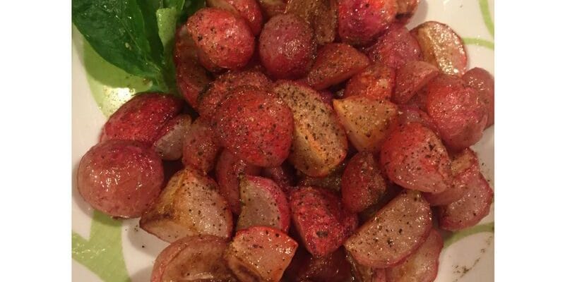 Padellata di ravanelli Padellata di ravanelli