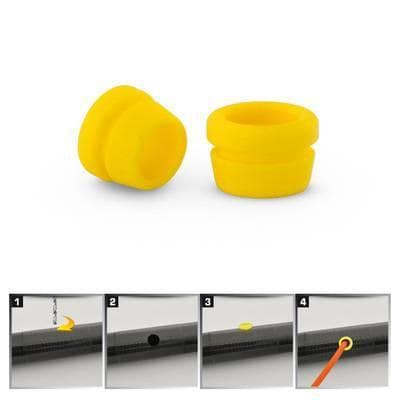 Boccole Passacavo Heyco UB-1000 3/4" Nere - Confezione Da 100 Pezzi - Nuovo Stock