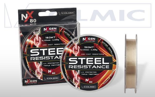 Monofilo Colmic NX80 Steel Resistance 300 mt - Sconti fino al 30