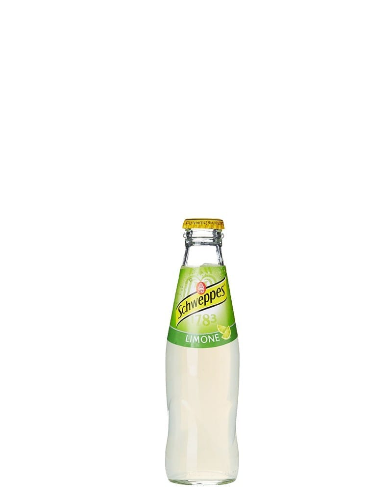 Acqua Tonica Schweppes limone vetro 18 Cl x 24 bottiglie Acqua Tonica Schweppes limone vetro 18 Cl x 24 bottiglie
