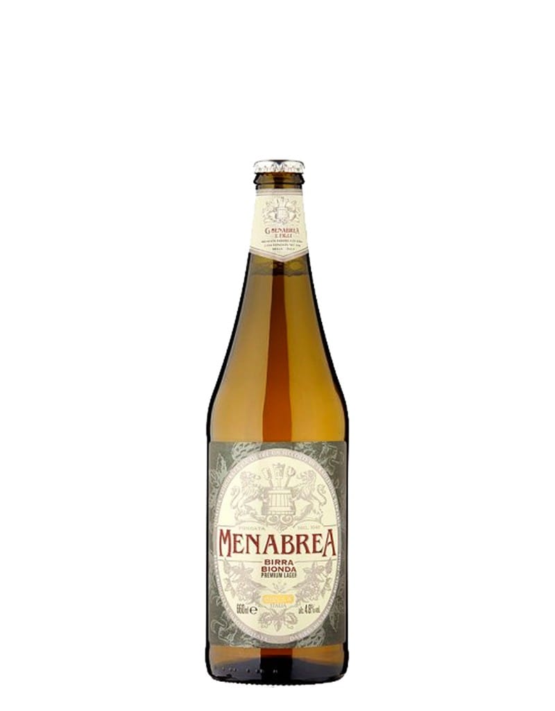 Birra Menabrea Vetro 66 Cl x 15 Bottiglie Birra Menabrea Vetro 66 Cl x 15 Bottiglie