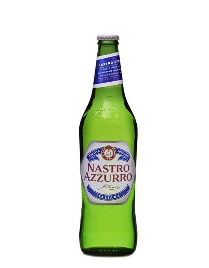 Birra Nastro Azzurro Vetro 66 Cl x 15 Bottiglie Birra Nastro Azzurro Vetro 66 Cl x 15 Bottiglie