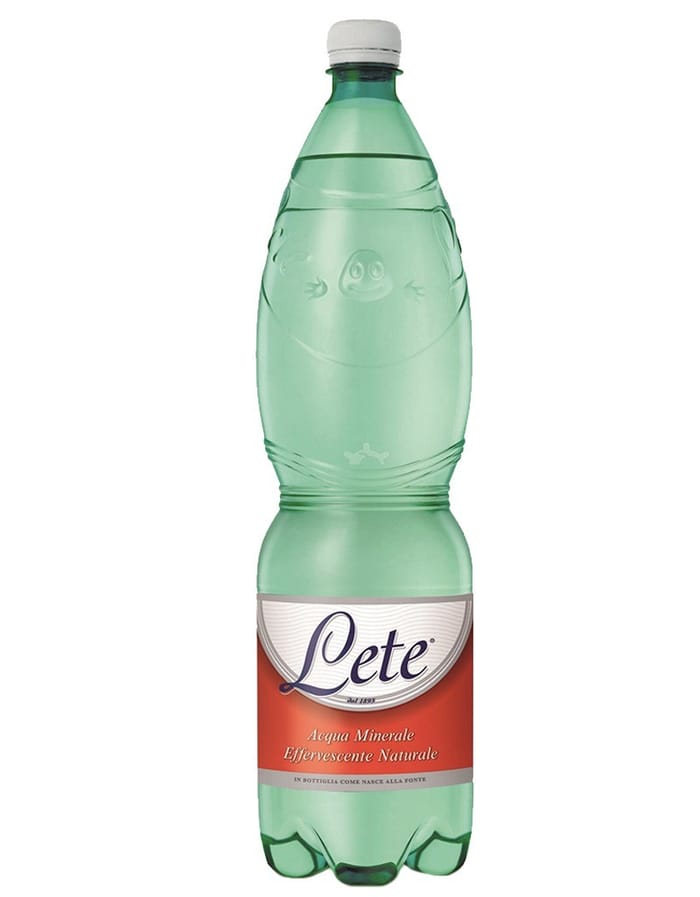 Bancale 84 confezioni Acqua Lete effervescente naturale Pet 1,5 litri x 6 bottiglie Bancale 84 confezioni Acqua Lete effervescente naturale Pet 1,5 litri x 6 bottiglie