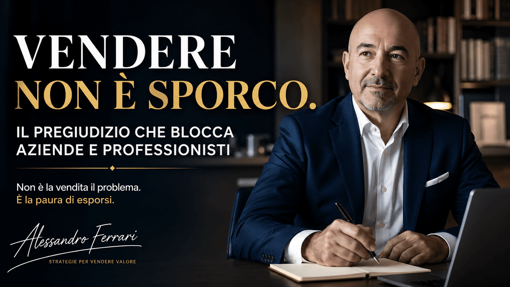 Vendere non &egrave; sporco: il pregiudizio che blocca aziende e professionisti