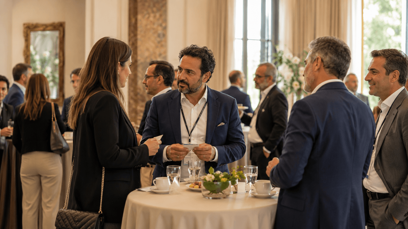 Business Lunch Networking del corso comunicazione aziendale per PMI a Verona Imprenditori e manager durante il Business Lunch Networking del corso comunicazione aziendale a Verona