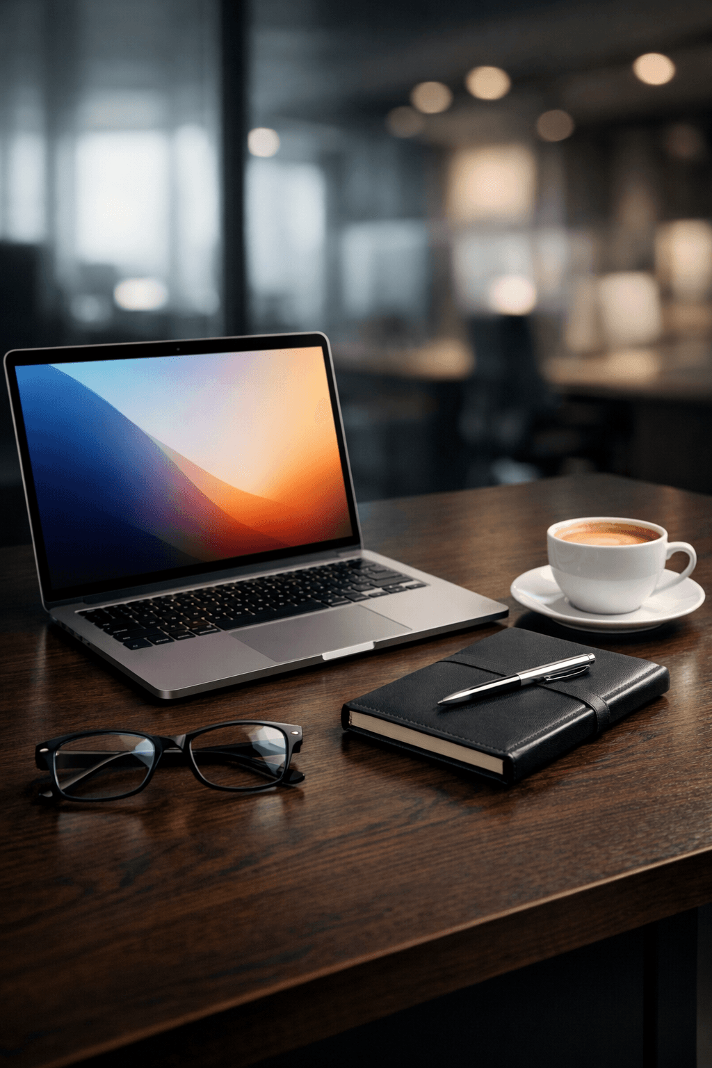 Webinar gratuito PMI e Intelligenza Artificiale – 5 febbraio 2026 Scrivania in ufficio con laptop e appunti KPI, immagine hero del webinar gratuito “PMI e Intelligenza Artificiale” del 5 febbraio 2026