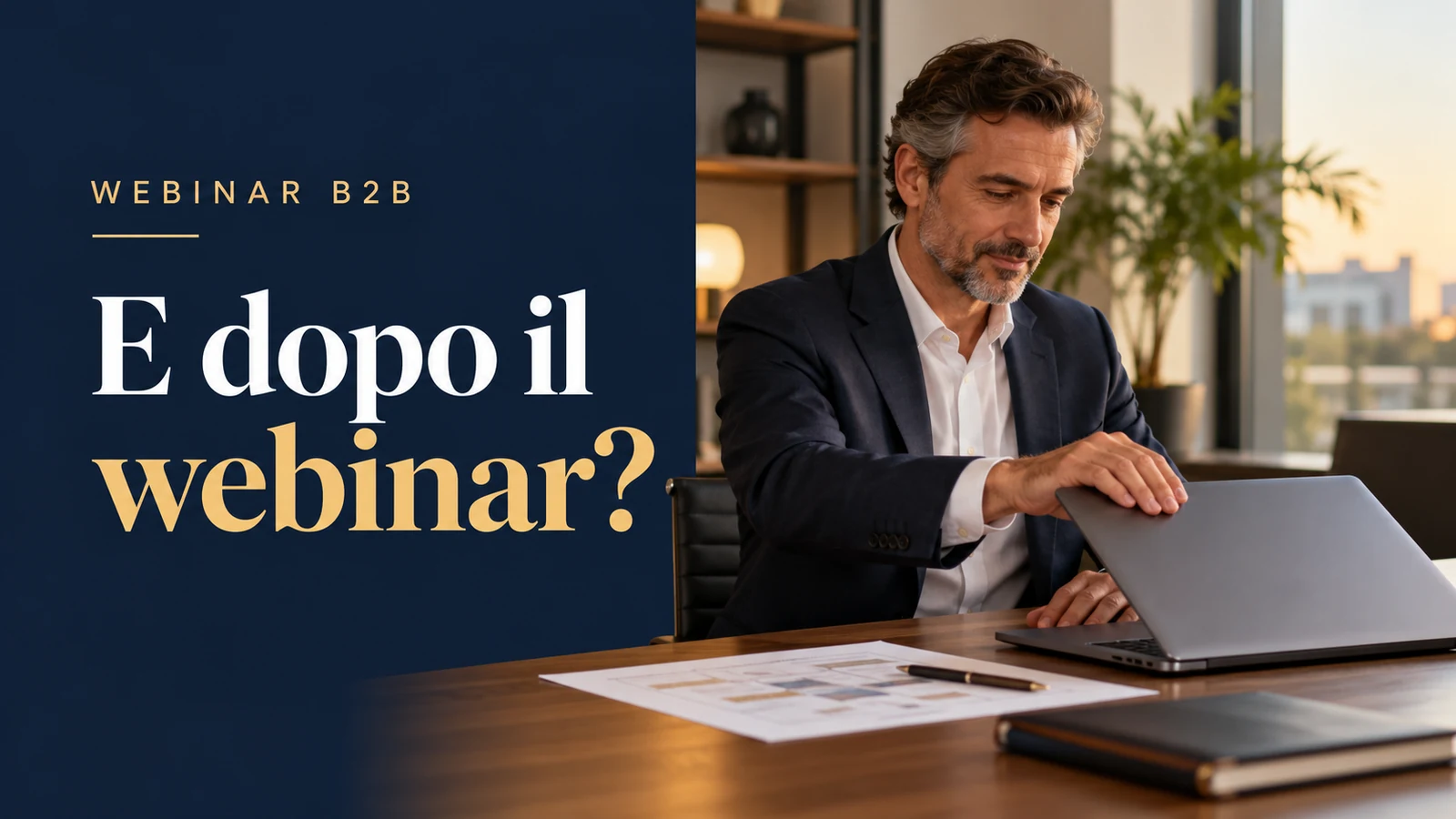 Webinar B2B: dal tema giusto al contatto qualificato dopo l&rsquo;evento