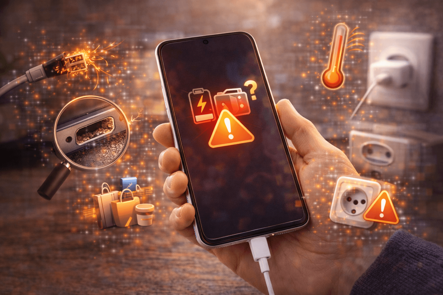 Perché il telefono non carica: le cause più comuni e cosa fare subito Perché il telefono non carica: le cause più comuni e cosa fare subito