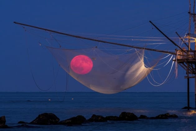Trabocco pesca la luna Trabocco pesca la luna