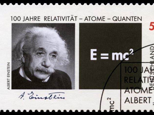 Albert Einstein - Francobollo tedesco Albert Einstein - Francobollo tedesco