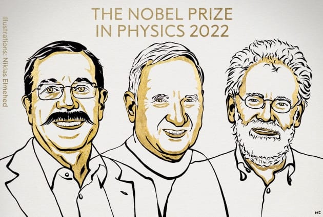 Nobel per la Fisica Il Nobel per la Fisica 2022 agli studi sui fenomeni quantistici