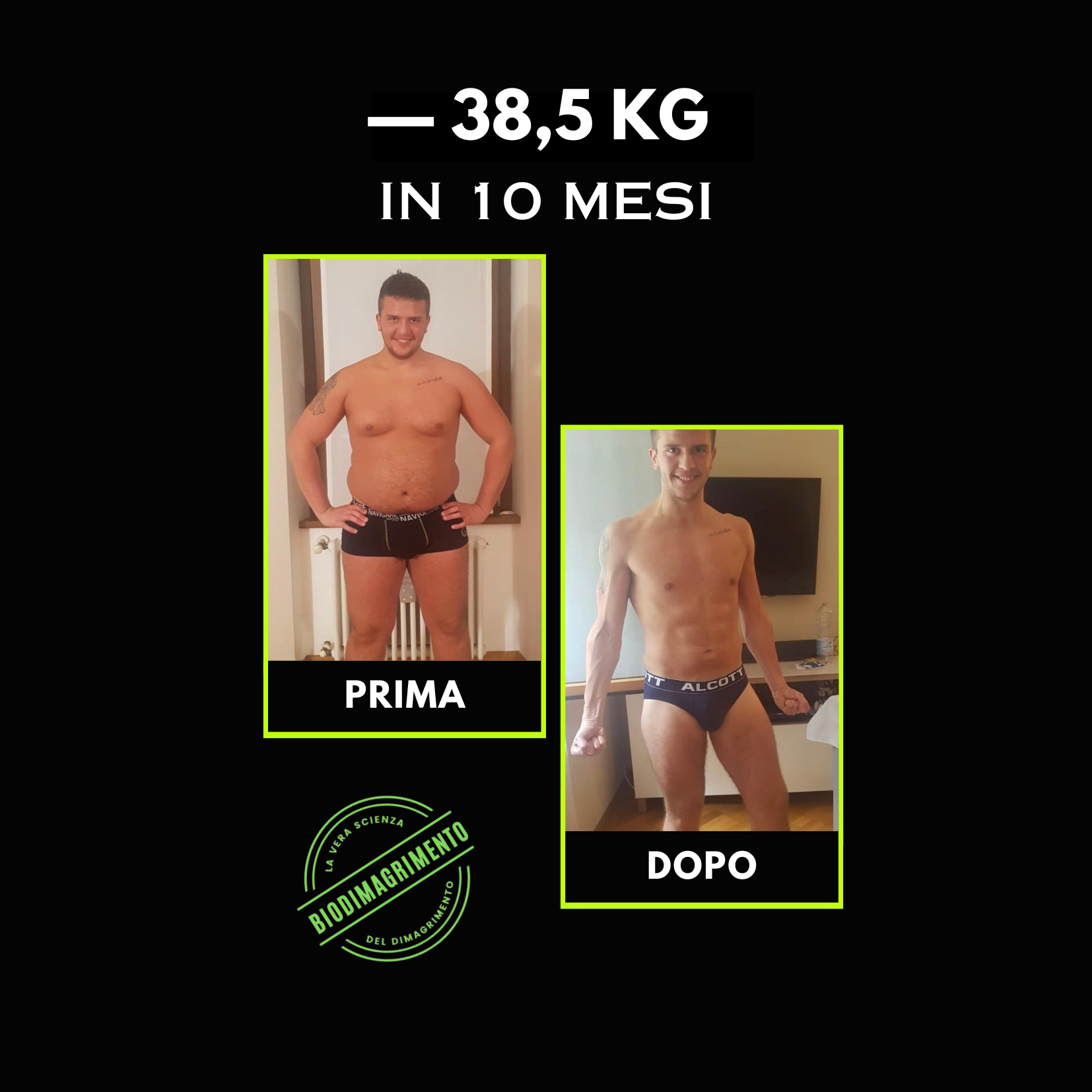 Testimonianza programma Biodimagrimento Dr Diego Vittorio Pilot Testimonianza programma Biodimagrimento Dr Diego Vittorio Pilot