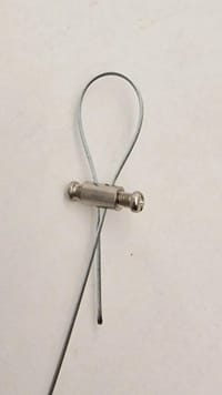 Cavo In Acciaio Rivestito Plastica 10m X 1mm Argento - Per Appendere Decorazioni E Luci - Foto 10