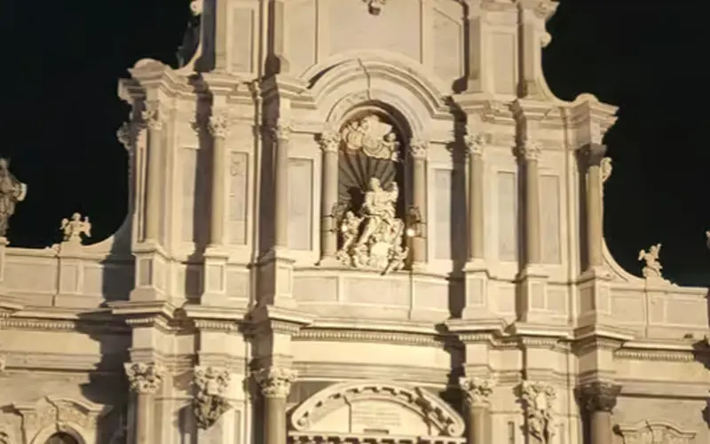 La Cattedrale di Sant'Agata in Piazza Duomo a Catania