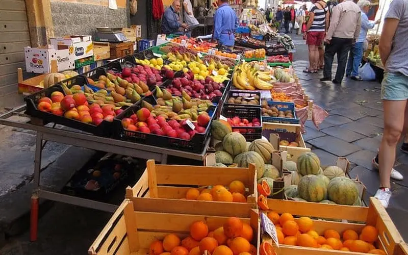 a piscaria mercato ittico Storico di Catania