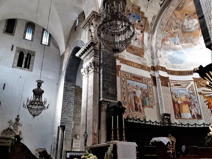 cattedrale  di catania  duomo scorcio dell abside
