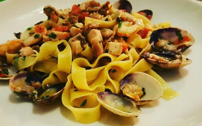 il Giardino di Bacco linguine primo piatto