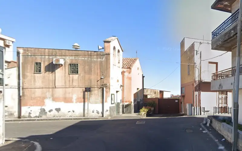 Chiesa San Giuseppe La rena Catania Vista dalla strada