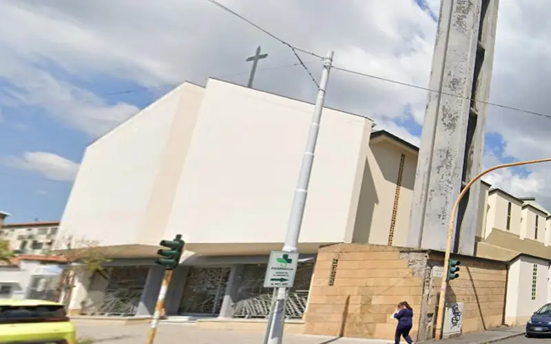 Esterno parrocchia Sacra Famiglia Catania Viale Mario Rapisardi