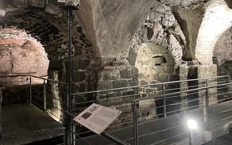 Terme Achilliane Catania  Percorso interno