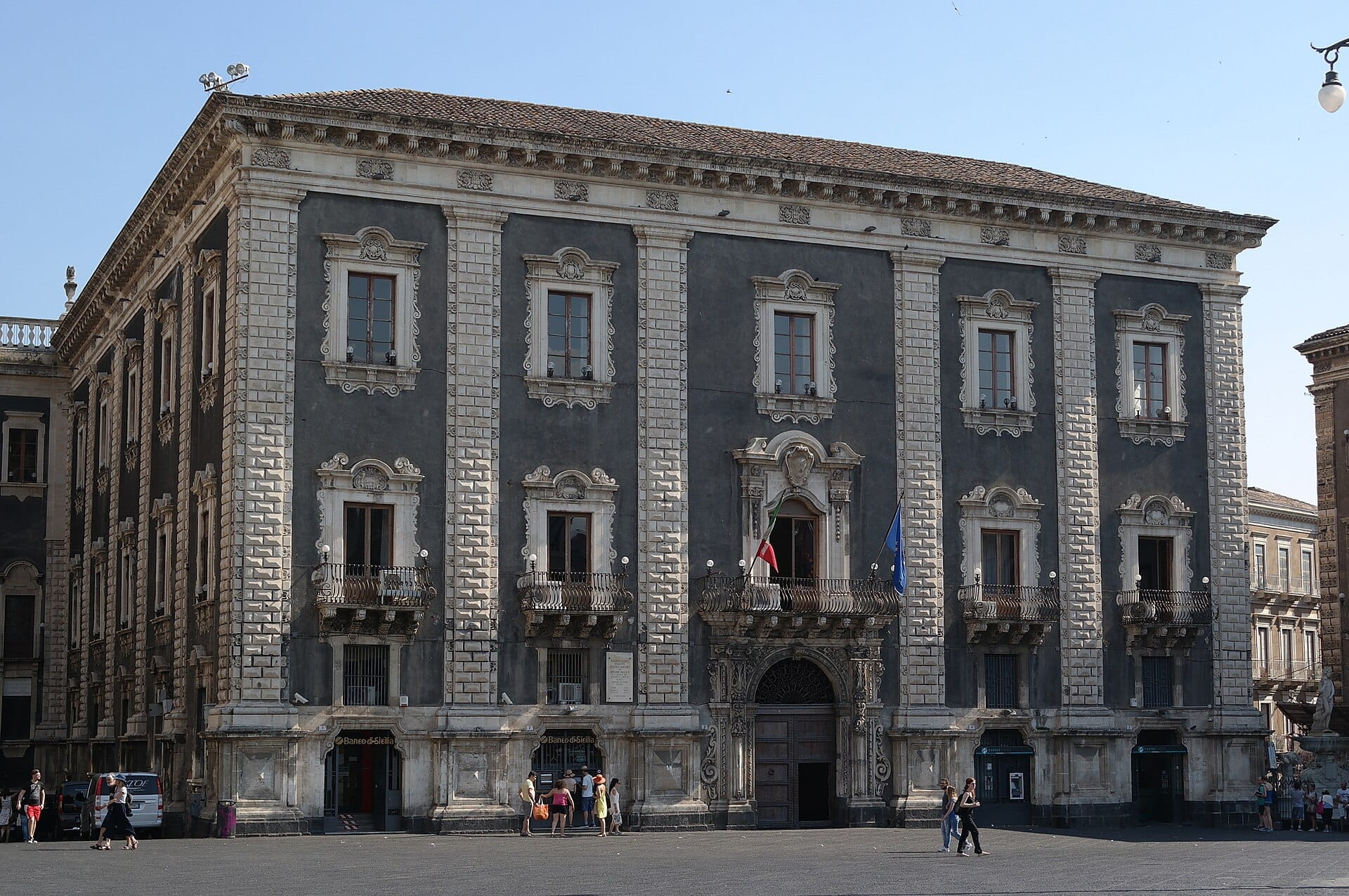 Palazzo dei Chierici in Piazza Duomo a Catania, sede del Museo Diocesano