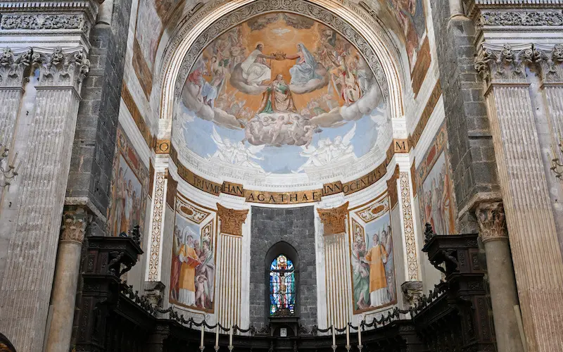 Interno della Cattedrale di Sant'Agata