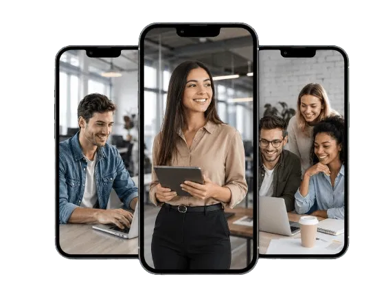 Team Acatania al lavoro sui dispositivi mobili