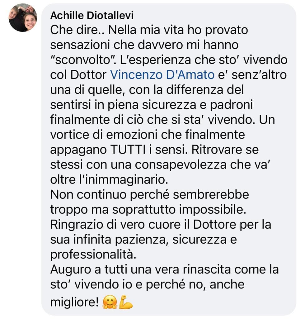 Feedback Vincenzo D'amato Feedback Vincenzo D'amato