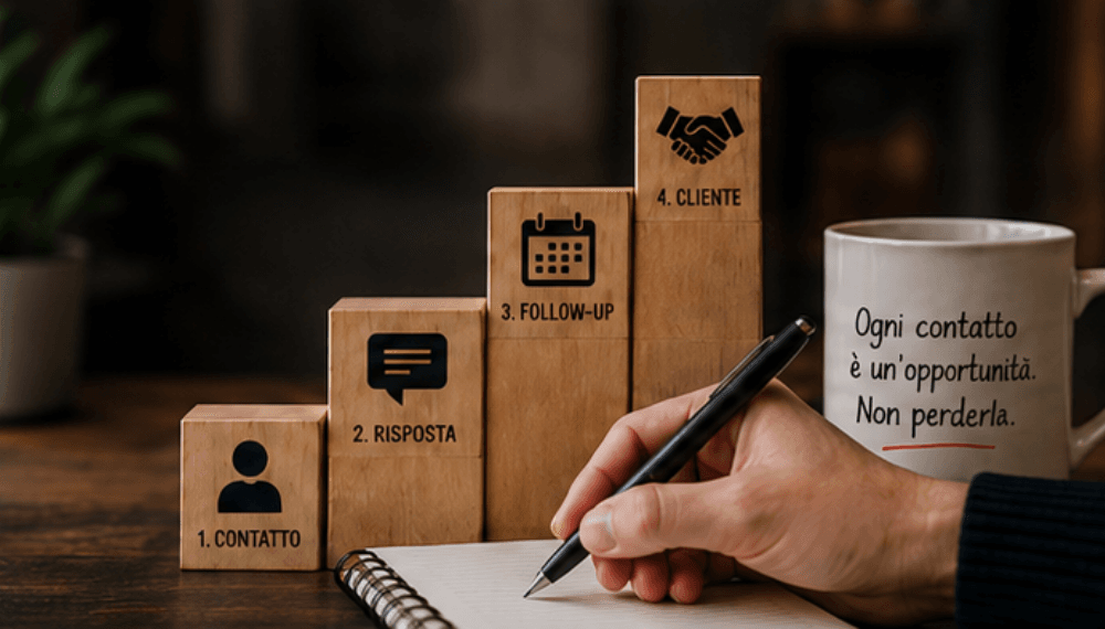 Come trasformare i contatti in clienti con un follow-up più efficace Come trasformare i contatti in clienti con un follow-up più efficace