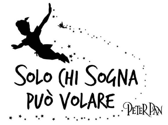 Solo chi sogna può volare