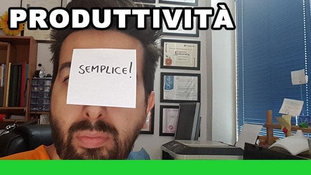 La produttività aziendale si aumenta con le cose semplici La produttività aziendale si aumenta con le cose semplici