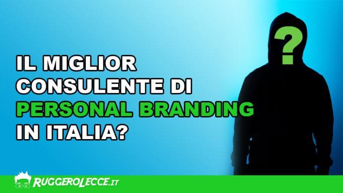 Il miglior consulente di personal branding in Italia? Il miglior consulente di personal branding in Italia?