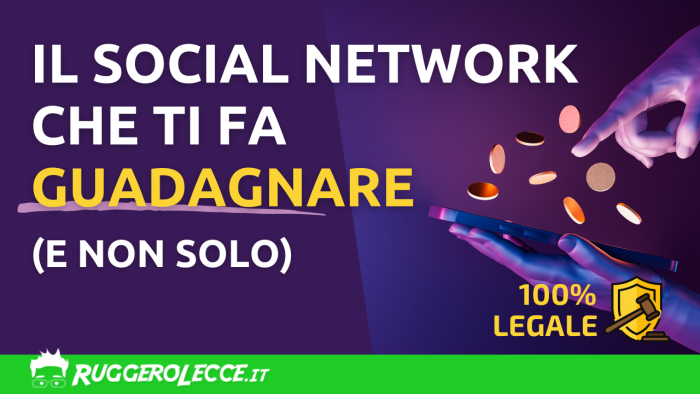 Guadagnare con i social? Scopri come monetizzare in modo REALE e soprattutto LEGALE. Guadagnare con i social? Scopri come monetizzare in modo REALE e soprattutto LEGALE.