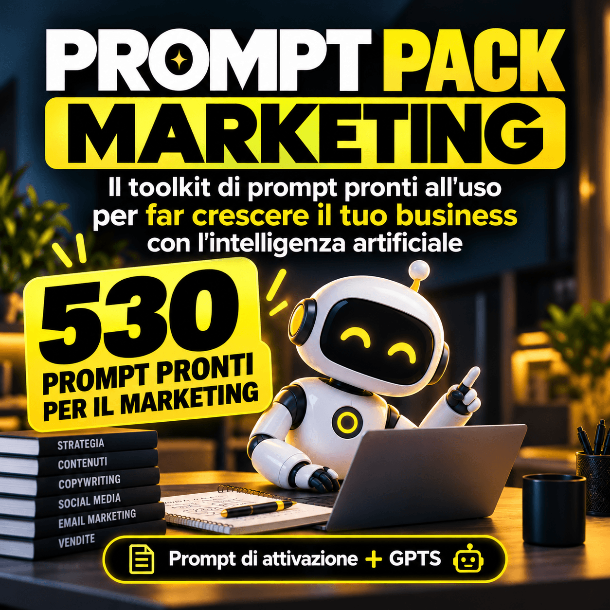 Prompt Pack Marketing per consulenti e freelance Prompt Pack Marketing per consulenti e freelance