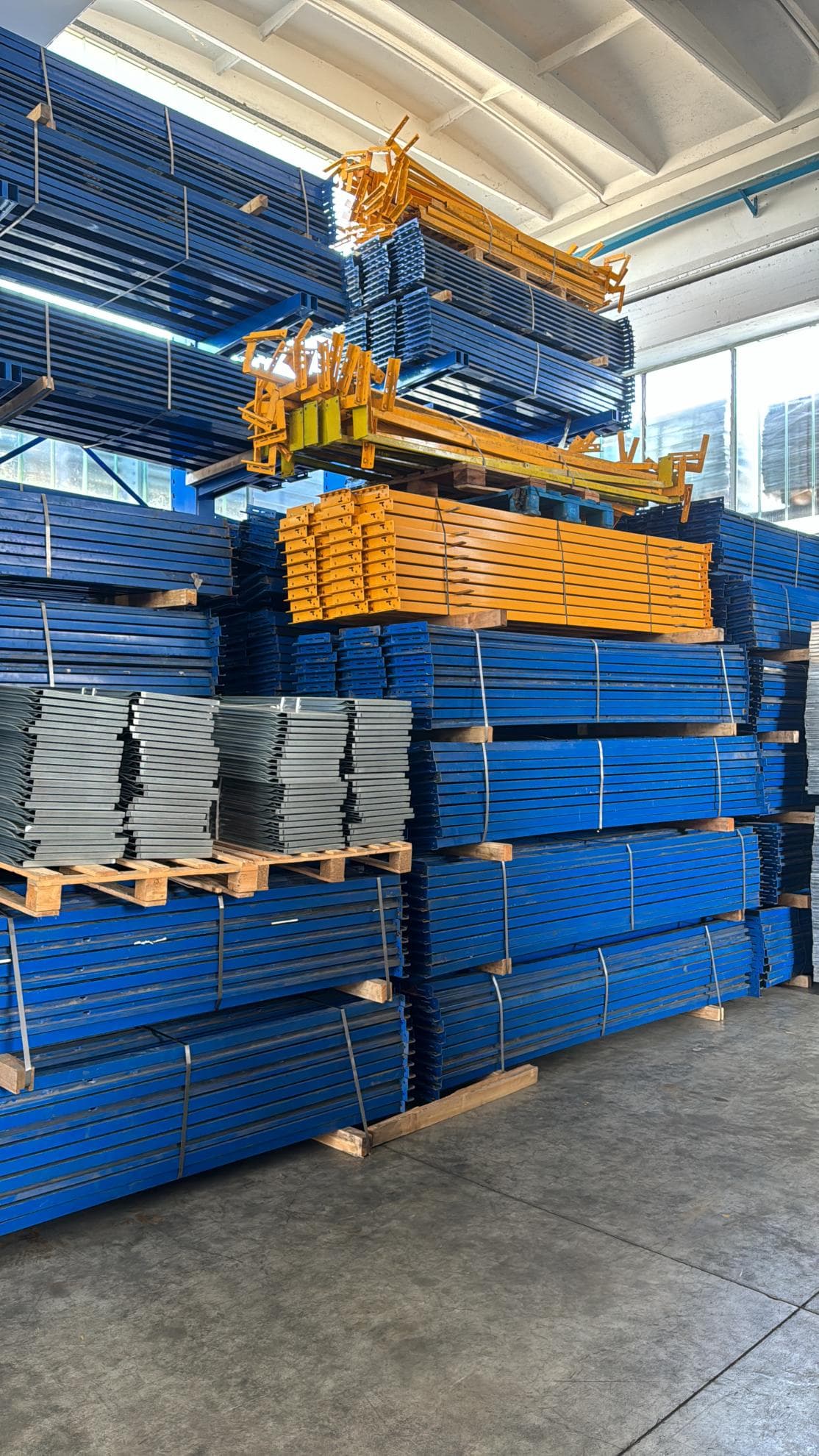 Scaffalatura portapallet industriale usata Scaffalatura portapallet industriale usata