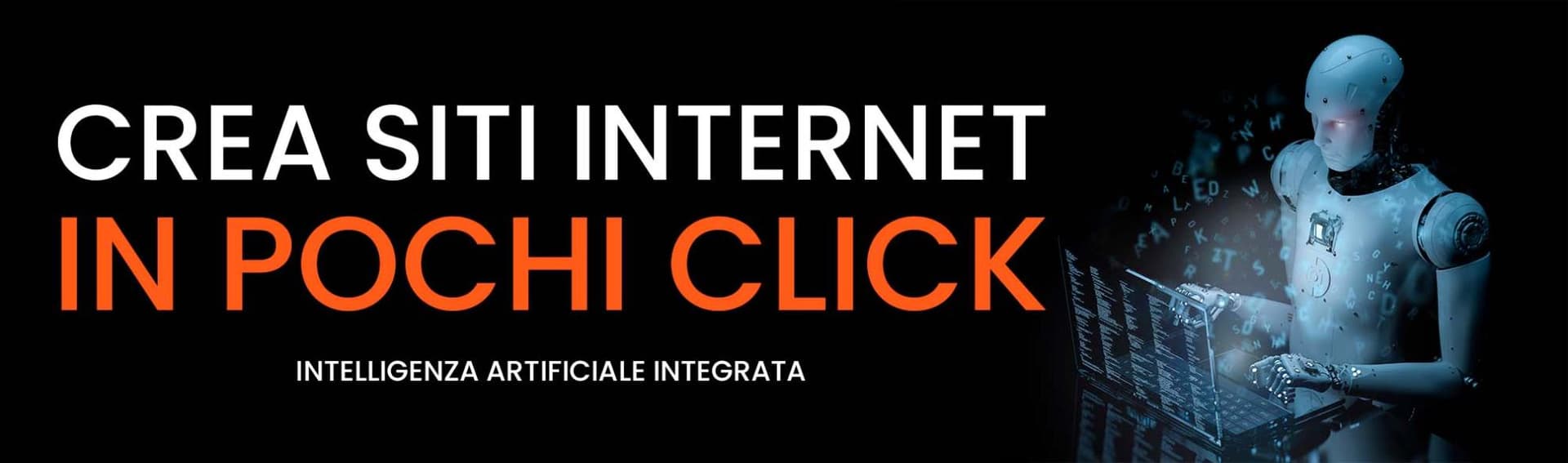 Crea siti internet con pochi click Crea siti internet con pochi click
