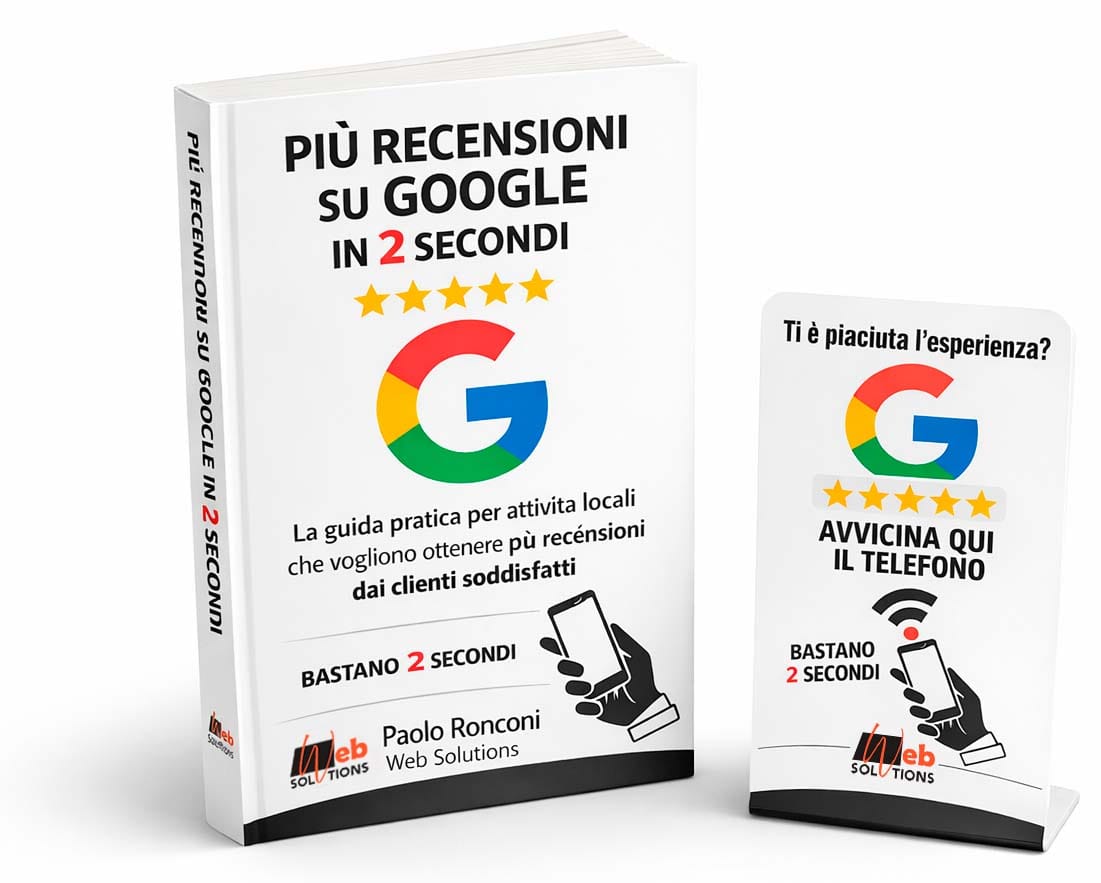 Più recensioni su Google in 2 secondi La guida pratica per attività locali che vogliono ottenere più recensioni dai clienti soddisfatti