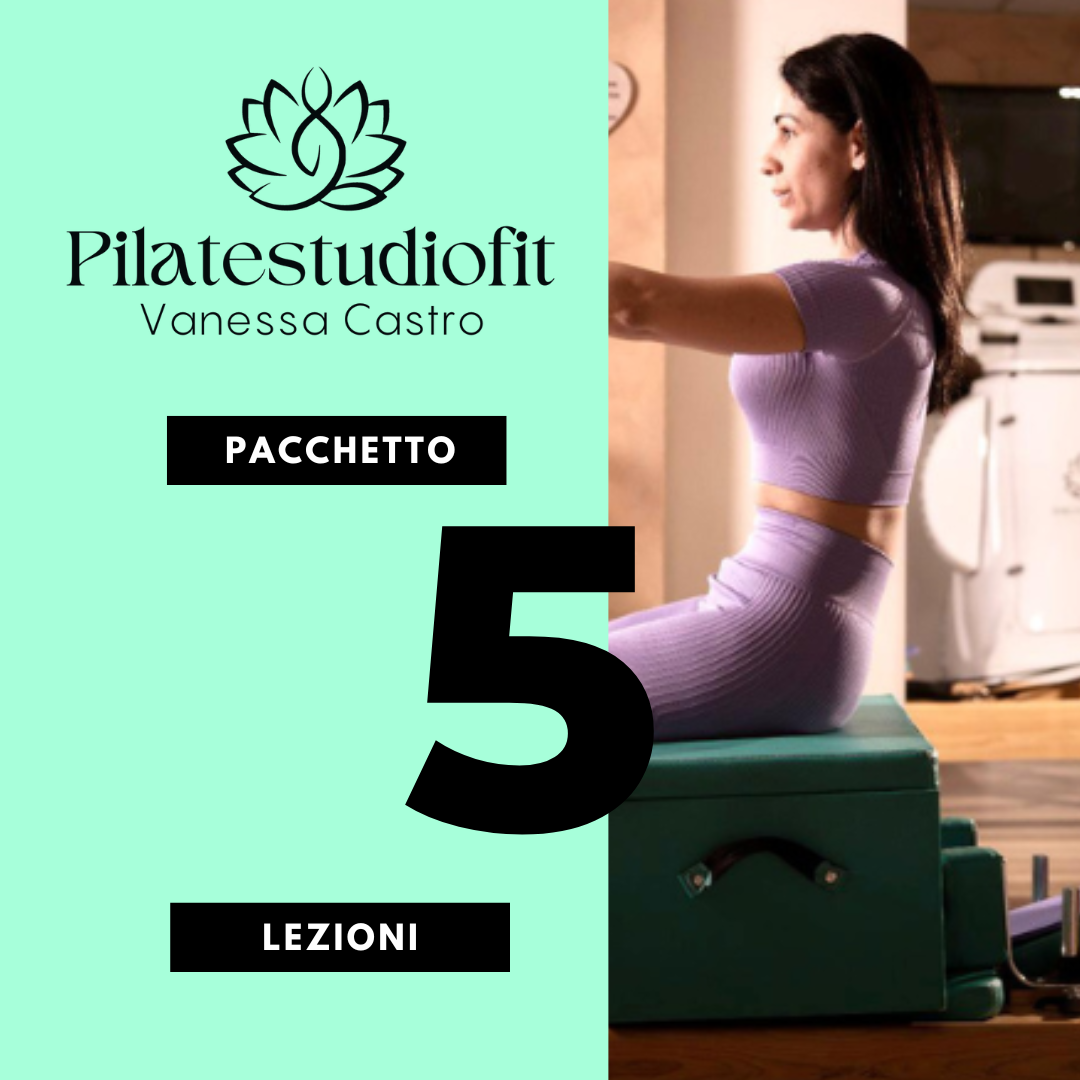 Pacchetto 5 lezioni di pilates Pacchetto 5 lezioni di pilates