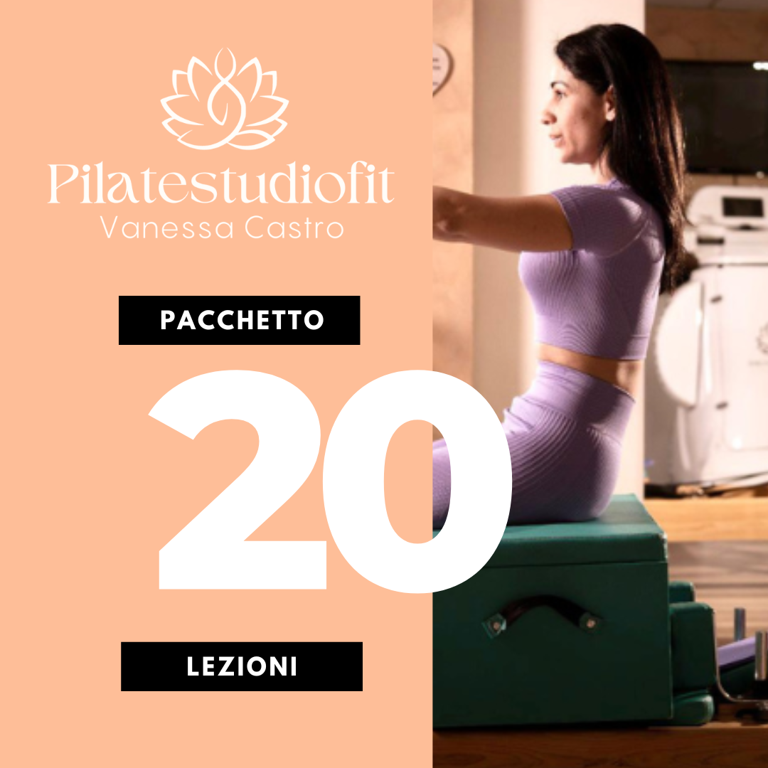 Pacchetto 20 lezioni di pilates individuali Pacchetto 20 lezioni di pilates individuali