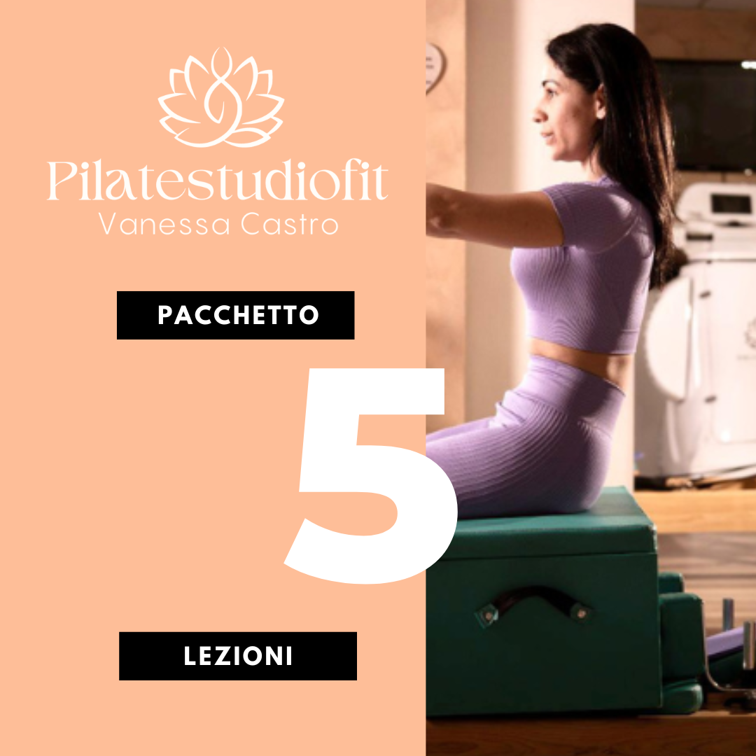 Pacchetto 5 lezioni di pilates individuali Pacchetto 5 lezioni di pilates individuali